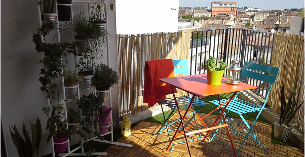 terrasse fengshui à bordeaux