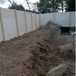 jardin avant travaux