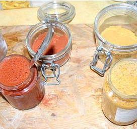 badigeons à la chaux 