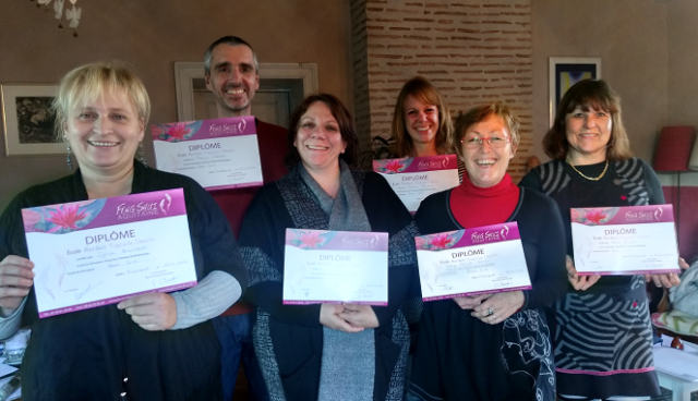 Remise des diplômes de la formation " Consultant Feng Shui " 